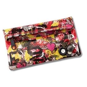 Heart To Art Remix Love Bead Clutch by Alisa Burke
